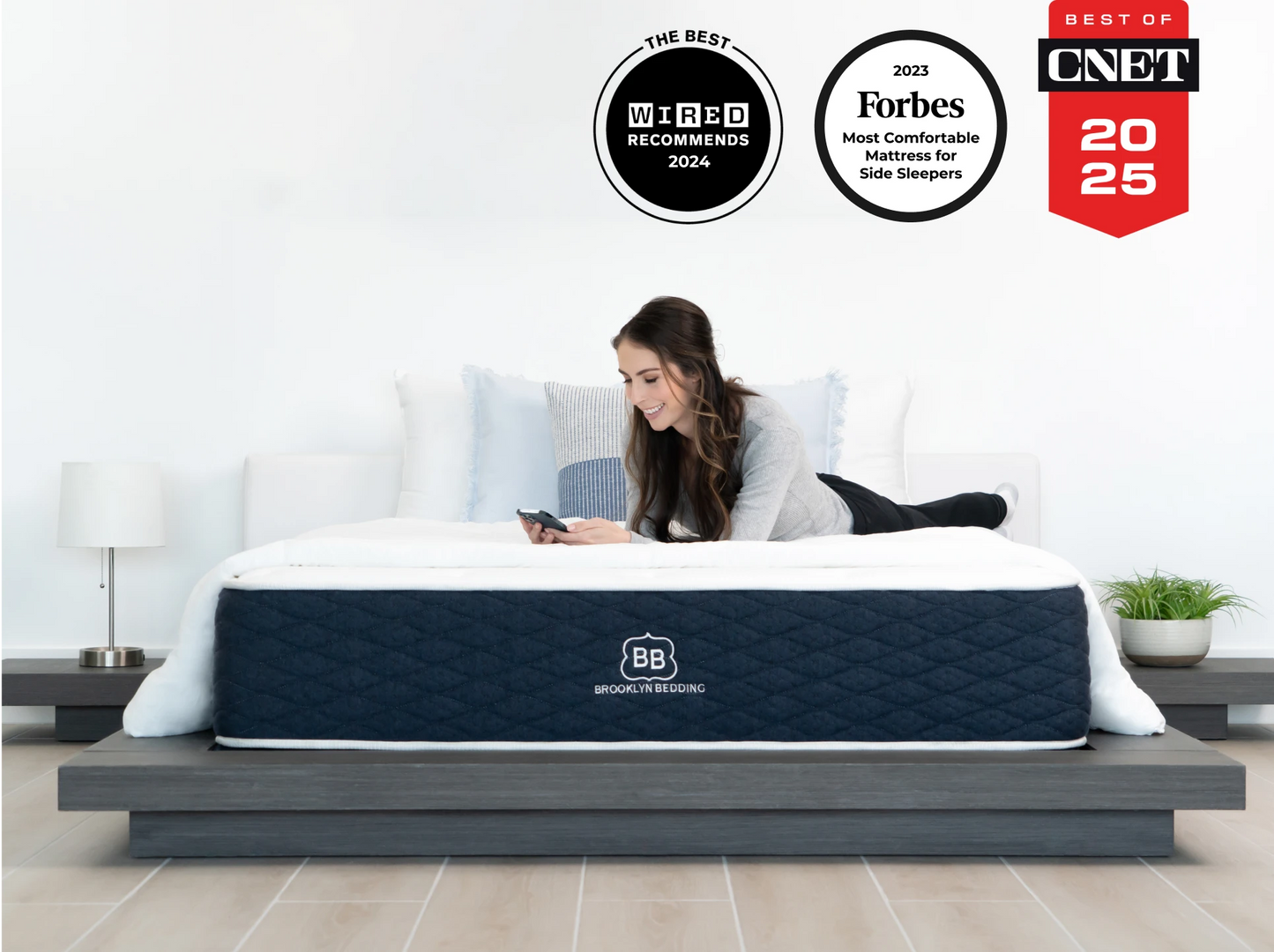 Brooklyn Bedding Signature Hybrid - RV King 72X80