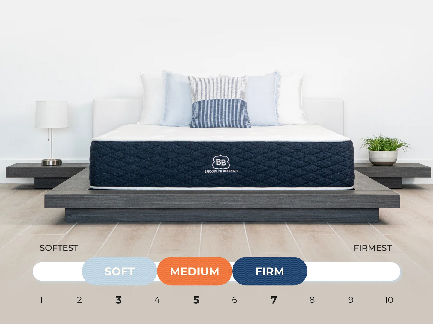 Brooklyn Bedding Signature Hybrid - RV King 72X80