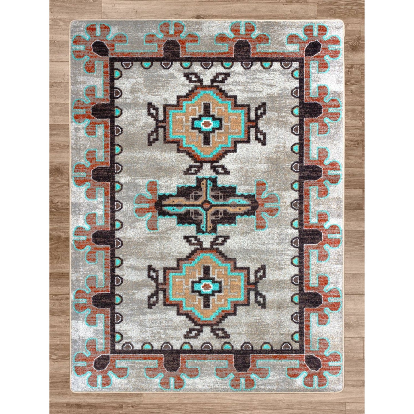 American Dakota Southwest Badlands Rug - Sierra