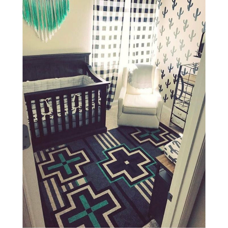 American Dakota Southwest Bounty Rug - Jade