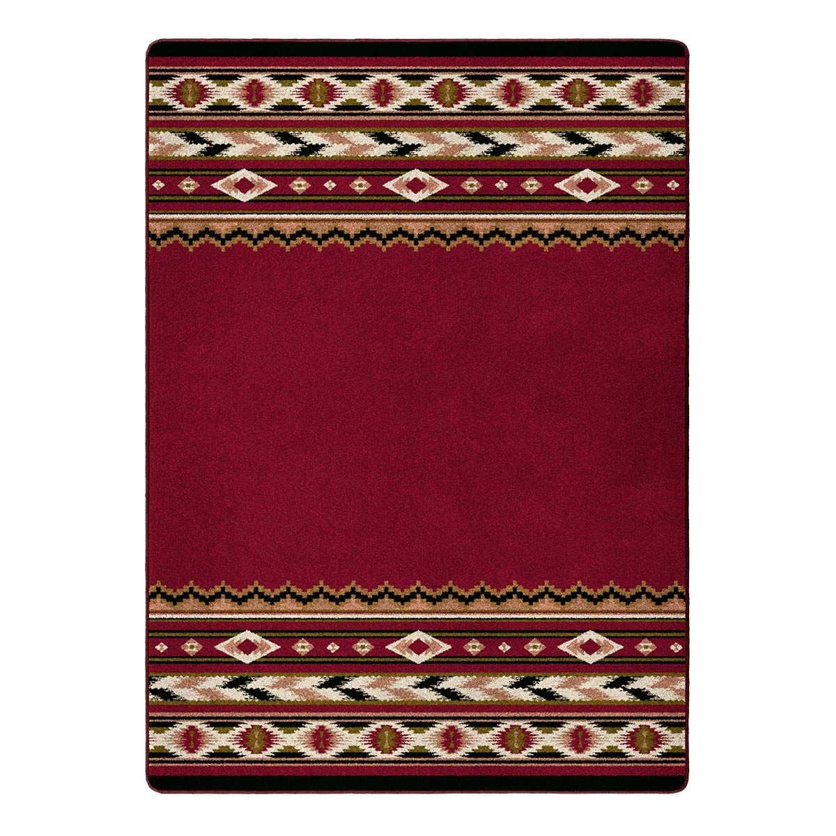 American Dakota Southwest Cimarron Rug - Red