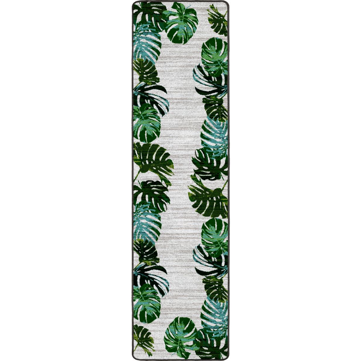 American Dakota Coastal Falling Leaves Rug - Sage