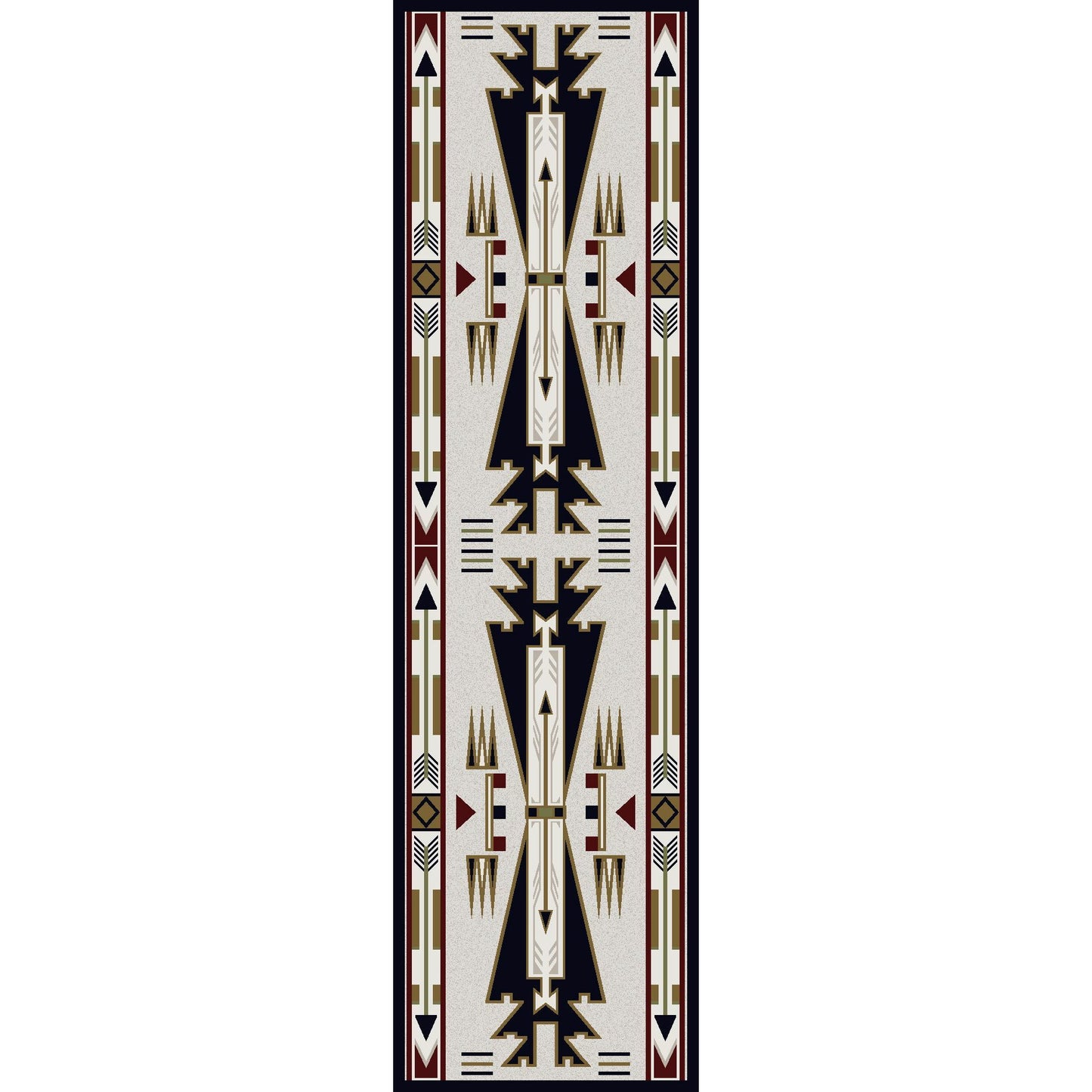 American Dakota Southwest Horse Thieves Rug - Natural