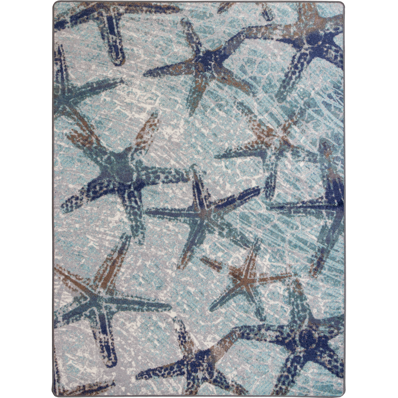 American Dakota Coastal Laguna Reef Rug - Aqua