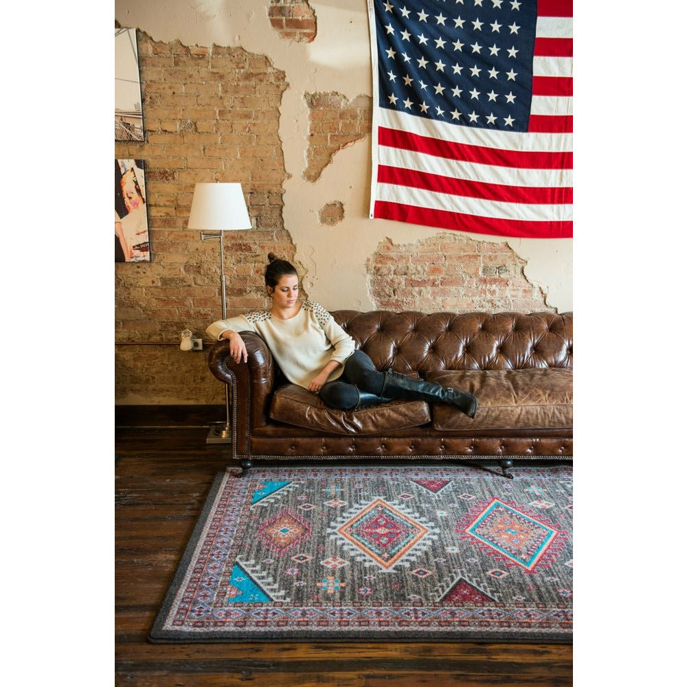 American Dakota Southwest Persian Rug - Brown