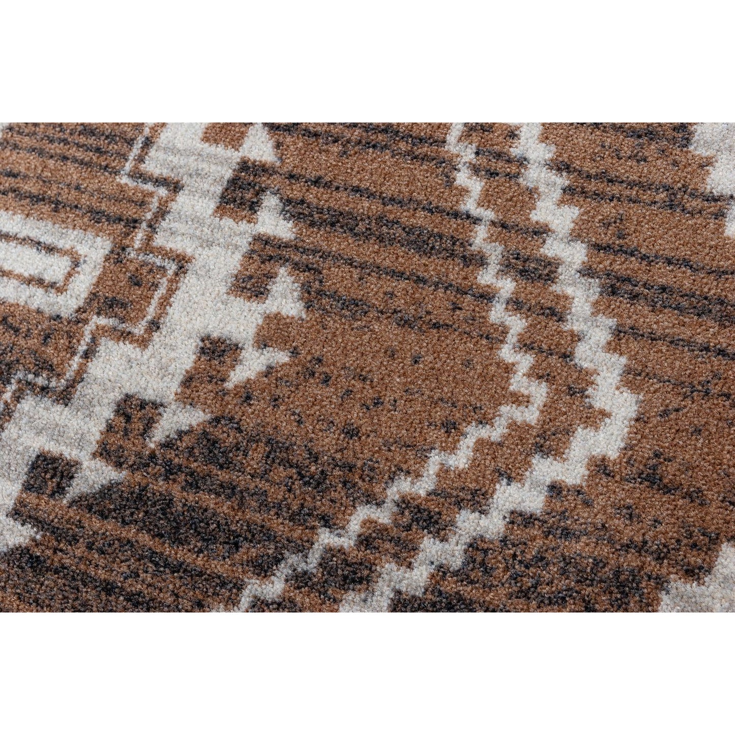 American Dakota Southwest Rim Shot Rug - Earthen