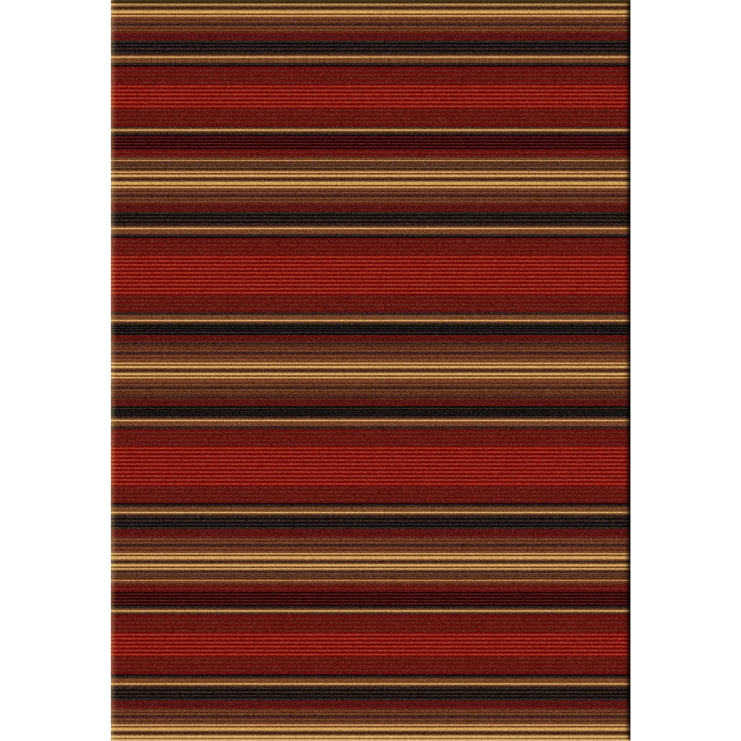 American Dakota Southwest Santa Fe Stripes Rug - Multi