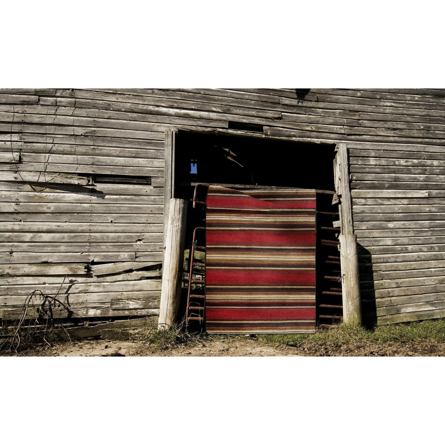 American Dakota Southwest Santa Fe Stripes Rug - Multi