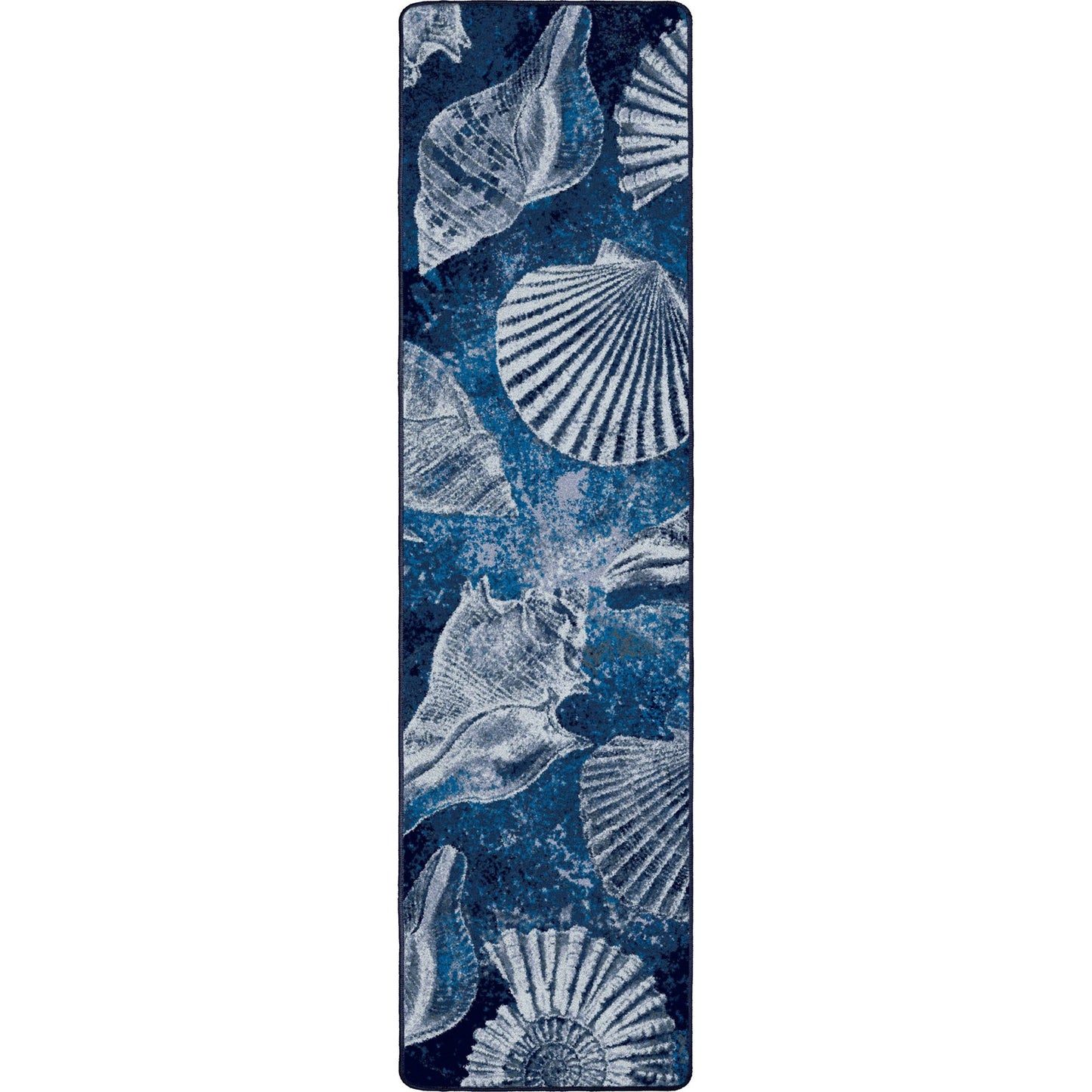 American Dakota Coastal Shell Island Rug - Ultramarine