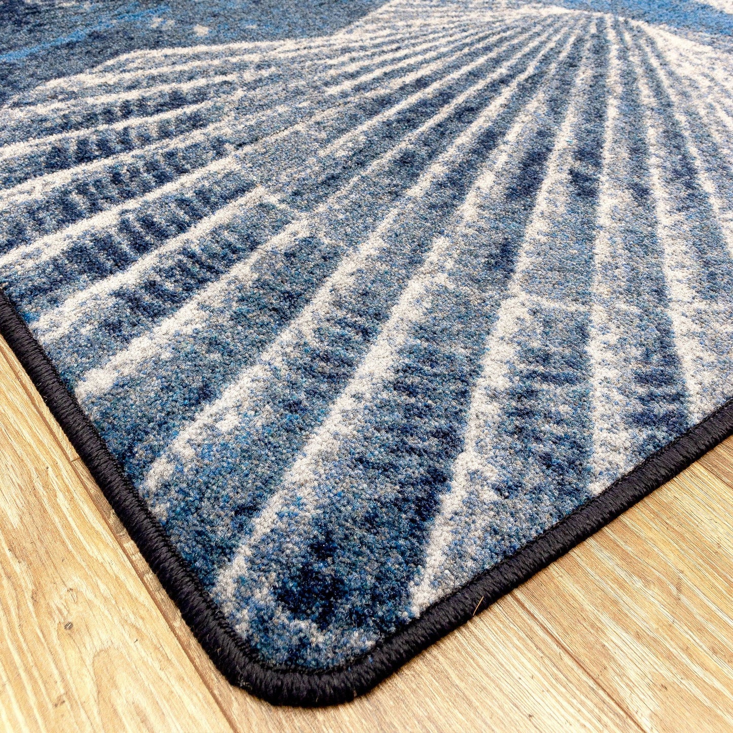 American Dakota Coastal Shell Island Rug - Ultramarine