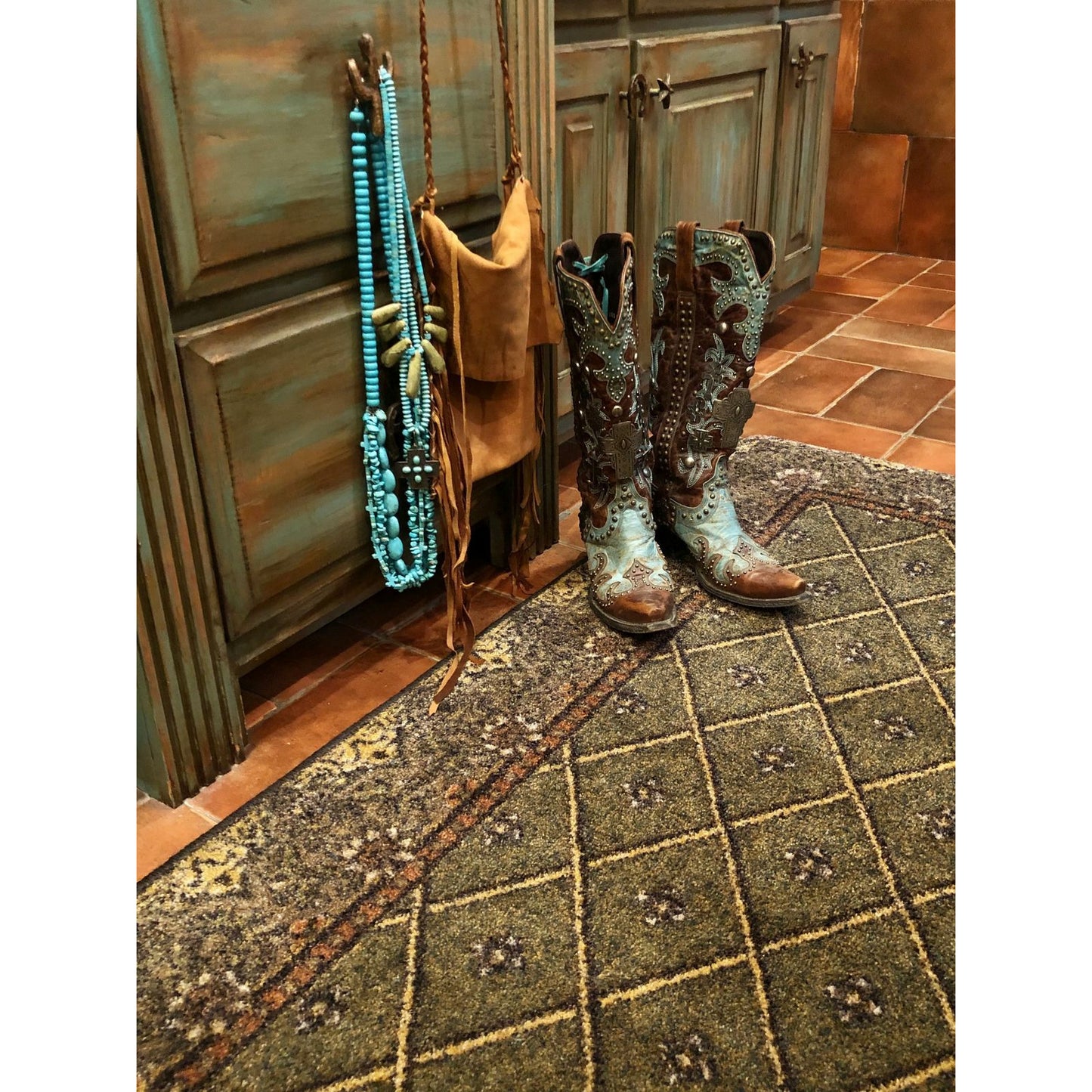 American Dakota Western Trailblazer Rug - Meadow