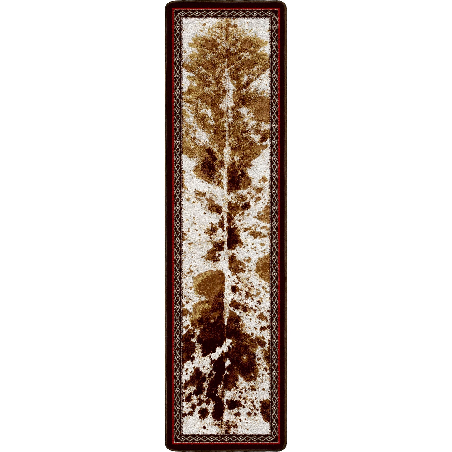 American Dakota Western Vaquero Rug - Spotted Brindle