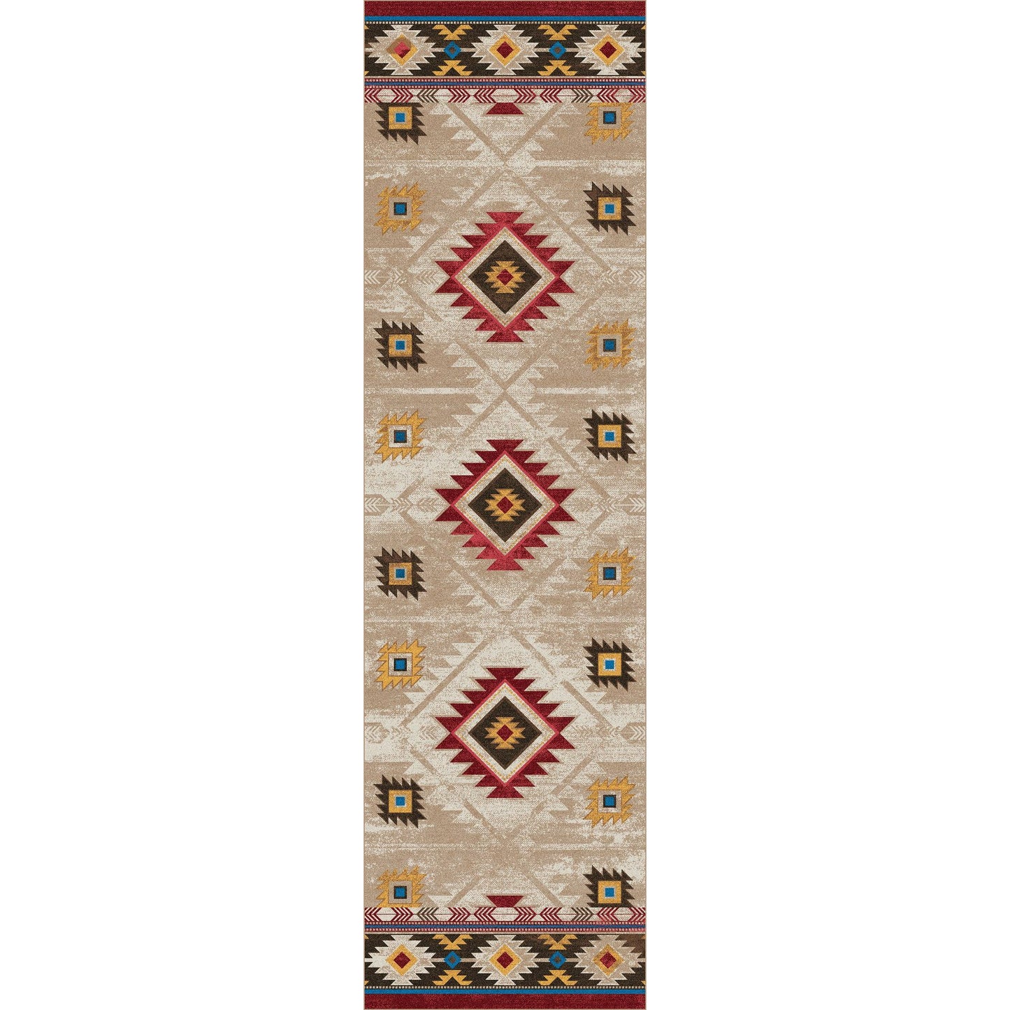 American Dakota Southwest Whiskey River Rug - Natural