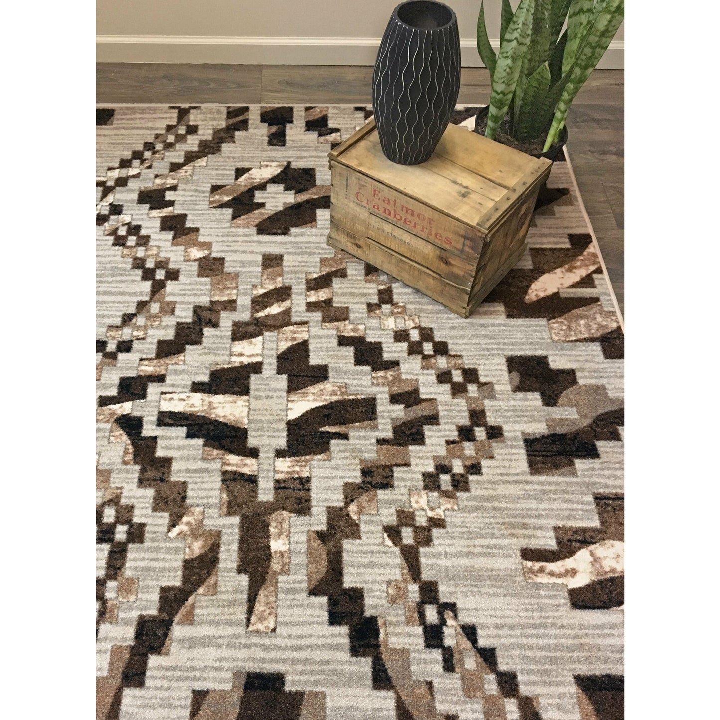 American Dakota Wild Reverence Curio Zebra - Natural