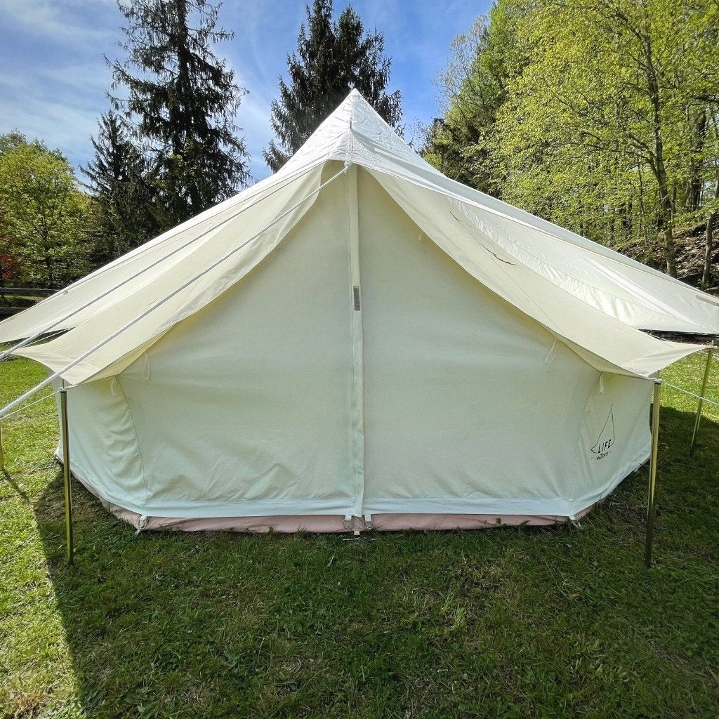 Life In Tents Bell Tent Fly Cover 13' (4M), 16' (5M), and 19' (6M)