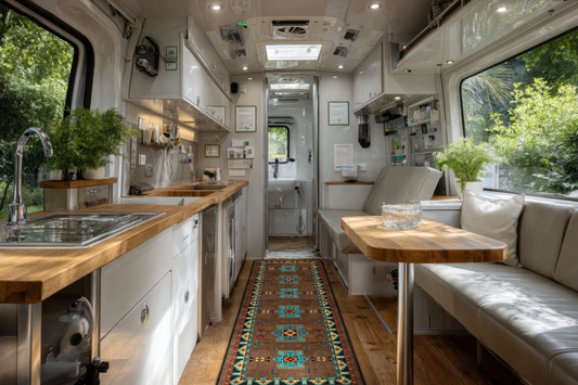 The Finishing Touch:  Why Every Luxury RV Needs the Right Rug