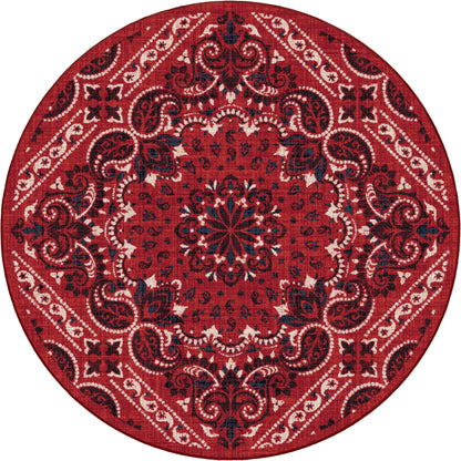 American Dakota Kerchief Red