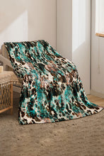 Load image into Gallery viewer, Multicolour Western Style Pattern Large Flannel Blanket