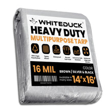 Load image into Gallery viewer, Super Heavy Duty Poly Tarp Cover Thick 16 Mil, 8 oz