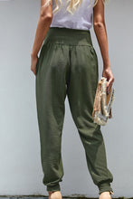 Load image into Gallery viewer, Green Pocketed Casual Joggers