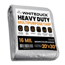 Load image into Gallery viewer, Super Heavy Duty Poly Tarp Cover Thick 16 Mil, 8 oz