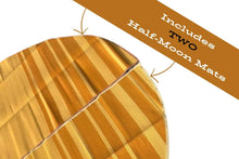 Load image into Gallery viewer, Striped Bell Tent Floor Matting | Citrus Tones | 13&#39; (4M)