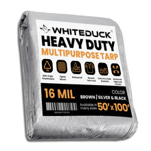 Load image into Gallery viewer, Super Heavy Duty Poly Tarp Cover Thick 16 Mil, 8 oz