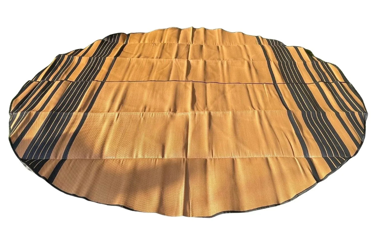 Striped Bell Tent Floor Matting Cover | 20' (6M) Size