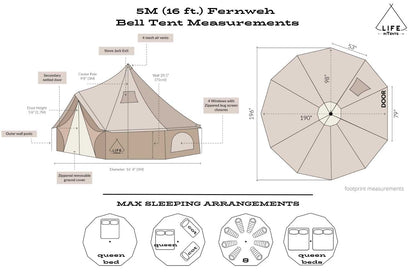 16' (5M) Fernweh™ Bell Tent