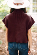Load image into Gallery viewer, Gold Flame Patch Pocket Ribbed Knit Short Sleeve Sweater