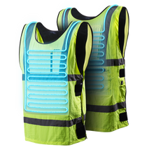 Load image into Gallery viewer, Breeze Unisex High-Vis Cooling Vest