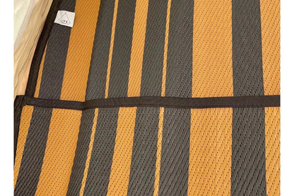 Striped Bell Tent Floor Matting Cover | 20' (6M) Size