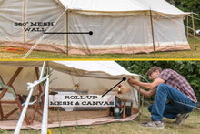 Load image into Gallery viewer, Life In Tents Bell Tent 19 (6m) Fernweh™ Double-Door Bell Tent