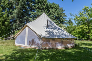 Life In Tents Bell Tent 19 (6m) Fernweh™ Double-Door Bell Tent