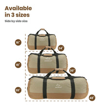 Load image into Gallery viewer, Filios Canvas Duffel Bag