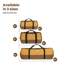 Load image into Gallery viewer, Filios Canvas Duffel Bag