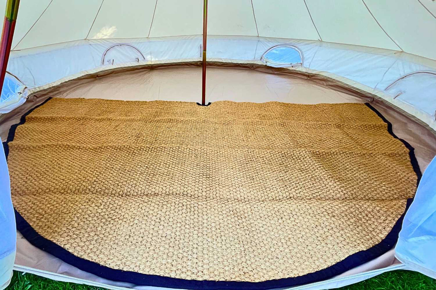 Coir Bell Tent Rug Half-Moon | 16' (5M)