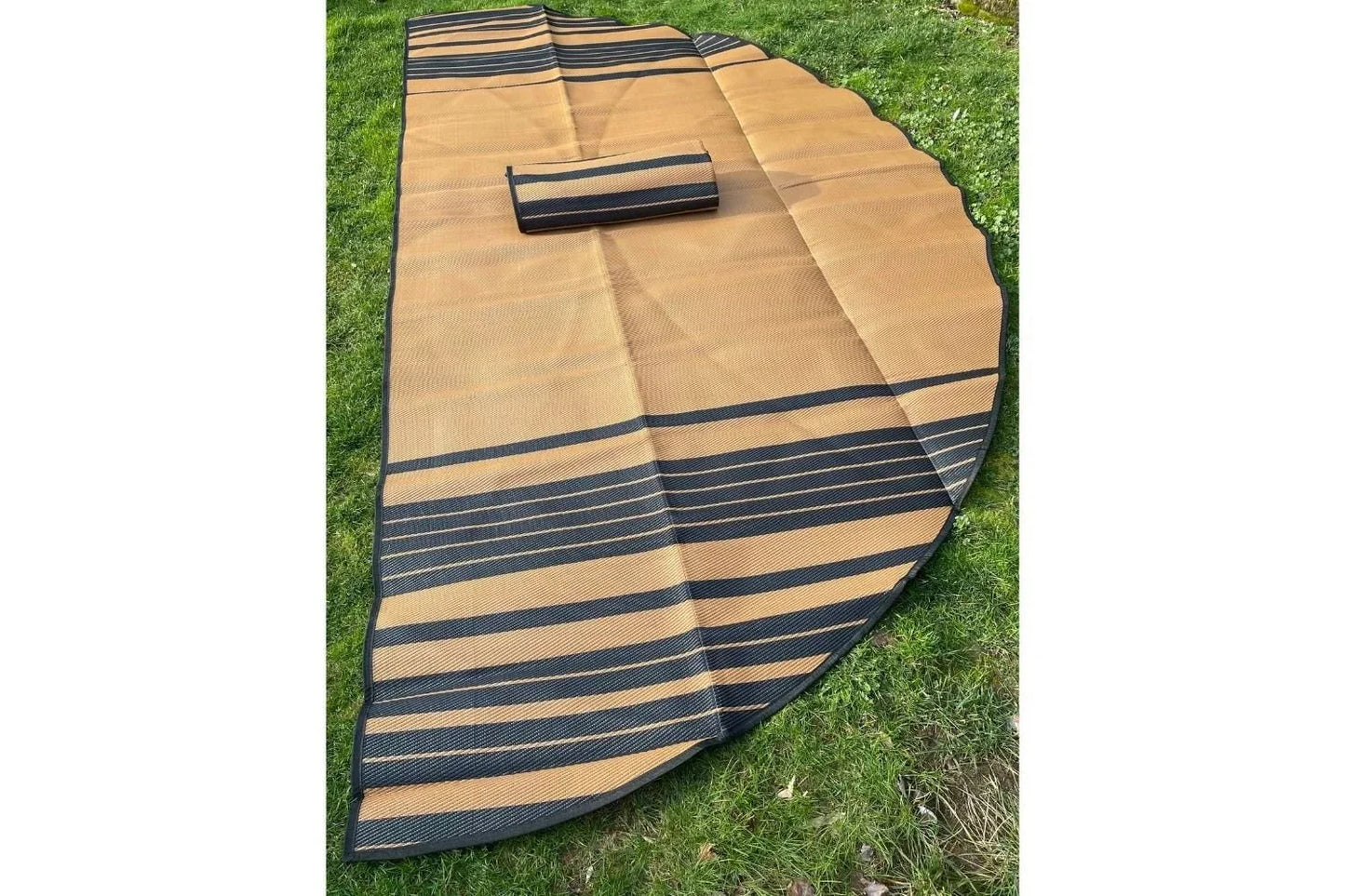 Striped Bell Tent Floor Matting Cover | 20' (6M) Size