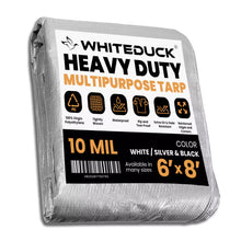 Load image into Gallery viewer, Heavy Duty Poly Tarp 10 mil, 6 oz.