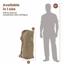 Load image into Gallery viewer, Hoplite Canvas G.I. Top Load Bag