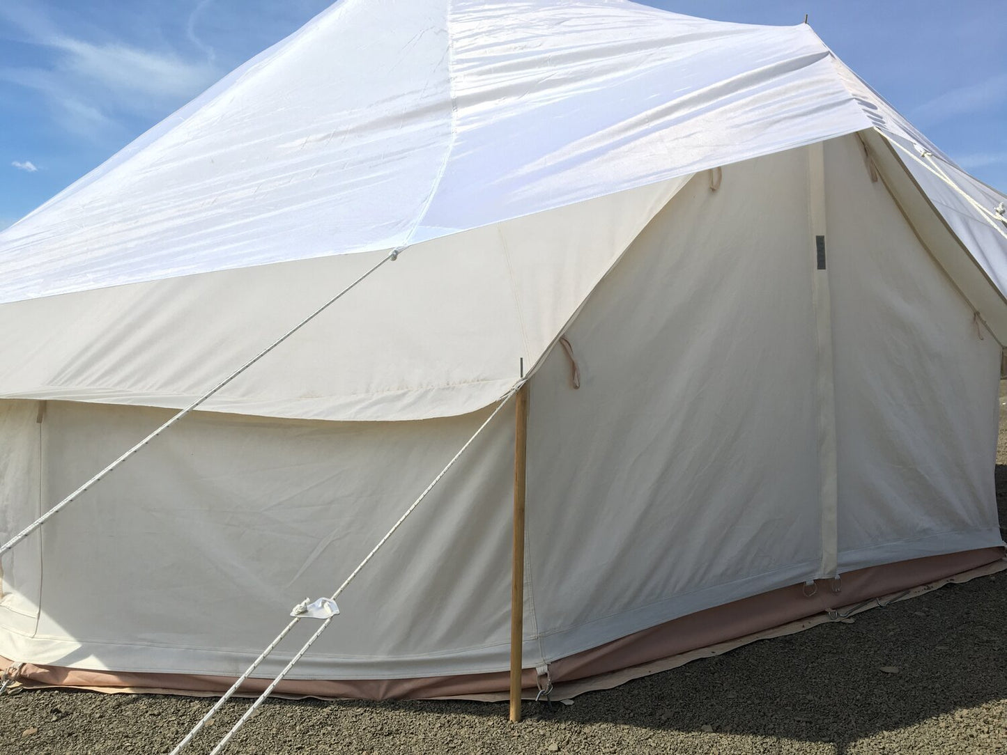 Double-Door Bell Tent Fly Cover Shield | 6M (19.5 ft)