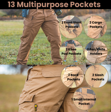 Load image into Gallery viewer, Aztec Tactical Pants - Charcoal
