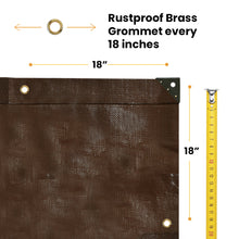 Load image into Gallery viewer, Super Heavy Duty Poly Tarp Cover Thick 16 Mil, 8 oz