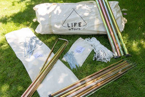 Life In Tents Bell Tent 19 (6m) Fernweh™ Double-Door Bell Tent