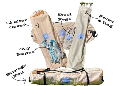 Life In Tents Umbrah Sun Shade Canopy Tent