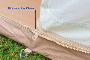 Life In Tents Bell Tent 19 (6m) Fernweh™ Double-Door Bell Tent