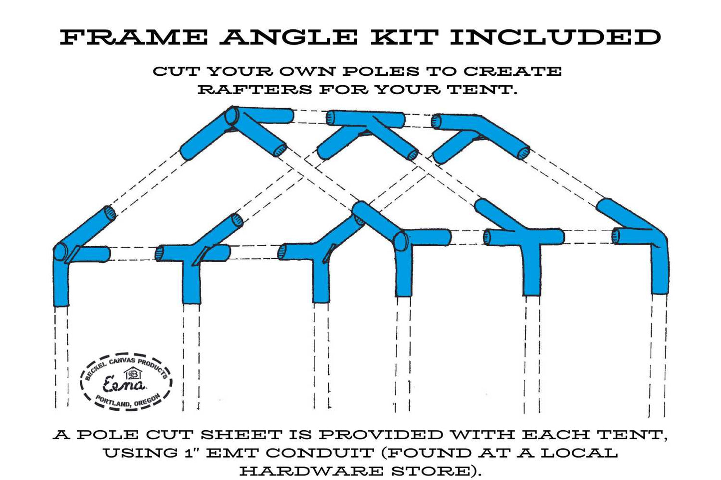 12' x 15' Eena Wall Tent By Beckel