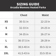 Load image into Gallery viewer, Arcadia Womens Heated Parka