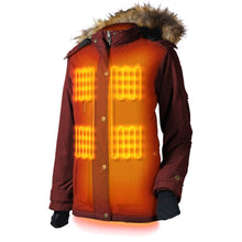 Load image into Gallery viewer, Arcadia Womens Heated Parka