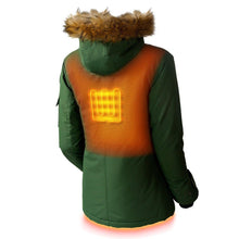 Load image into Gallery viewer, Arcadia Womens Heated Parka